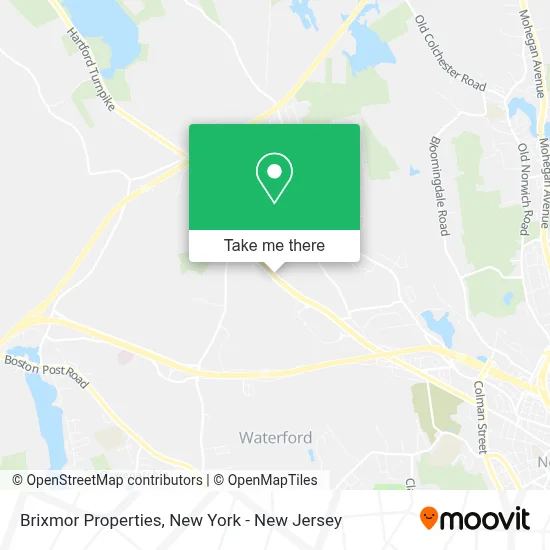 Brixmor Properties map