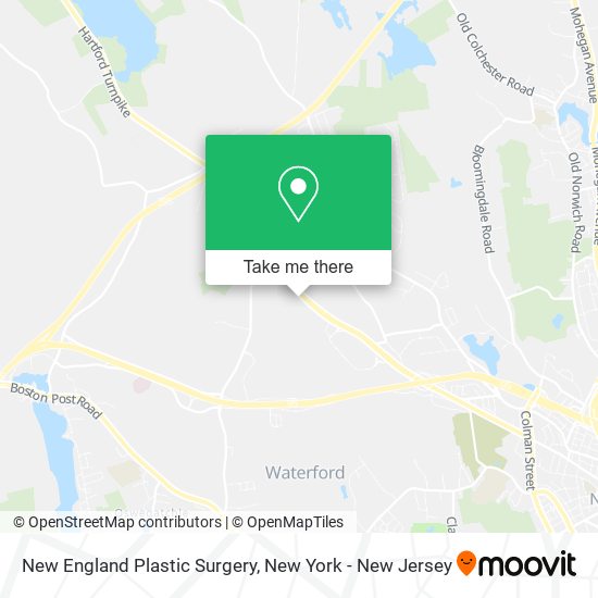 New England Plastic Surgery map