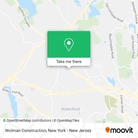 Wolman Construction map