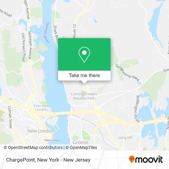 ChargePoint map