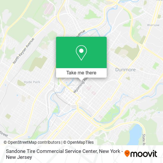 Mapa de Sandone Tire Commercial Service Center