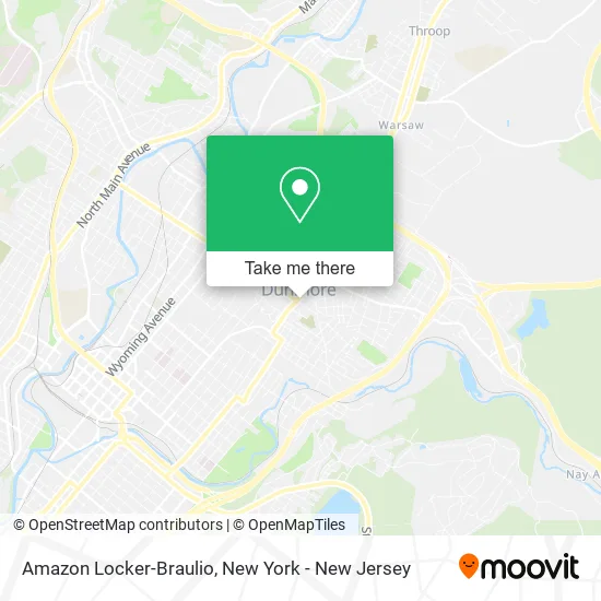Amazon Locker-Braulio map
