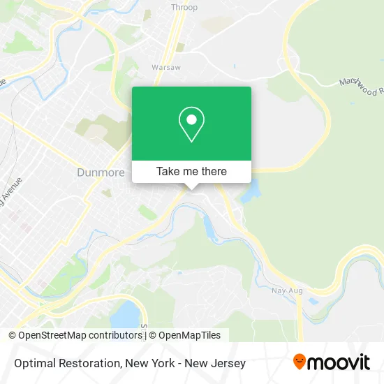 Optimal Restoration map