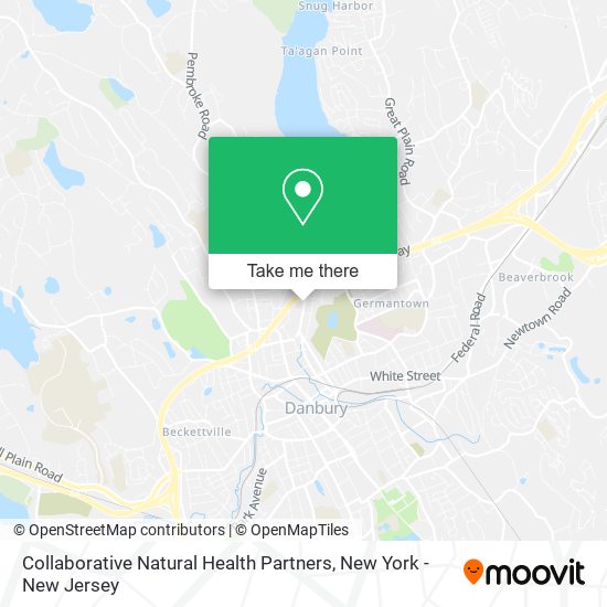 Collaborative Natural Health Partners map