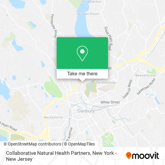 Collaborative Natural Health Partners map