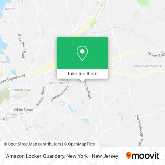 Mapa de Amazon Locker-Quandary