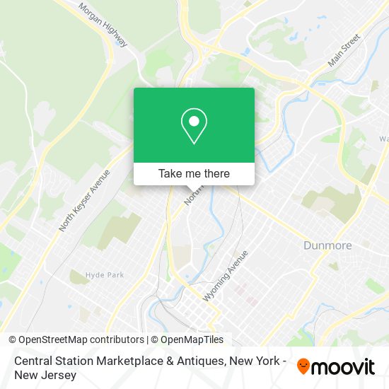Mapa de Central Station Marketplace & Antiques