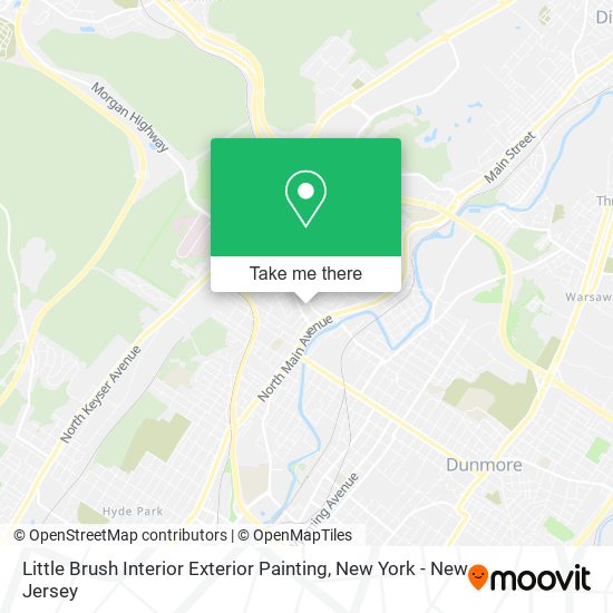 Mapa de Little Brush Interior Exterior Painting