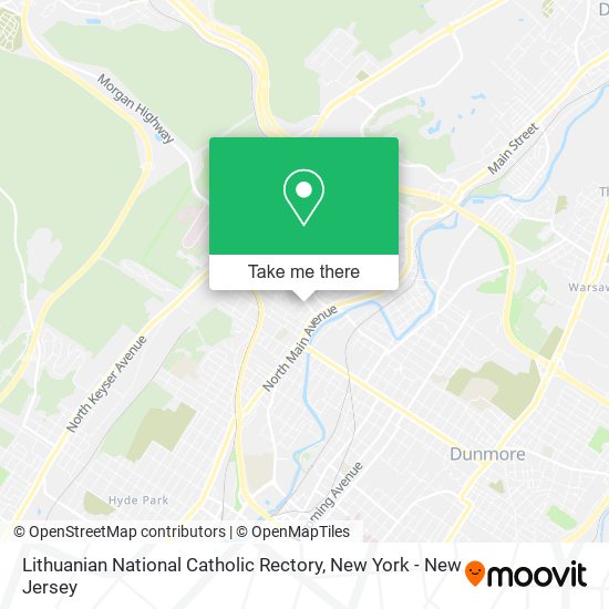 Mapa de Lithuanian National Catholic Rectory