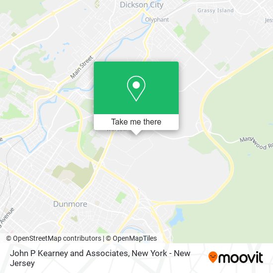 John P Kearney and Associates map