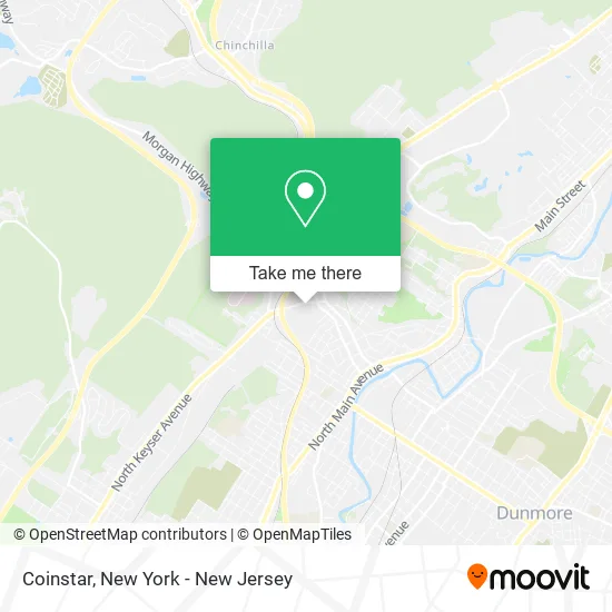 Coinstar map