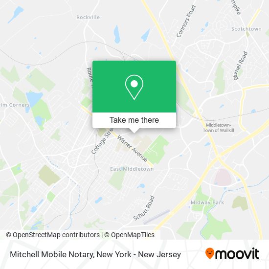 Mitchell Mobile Notary map