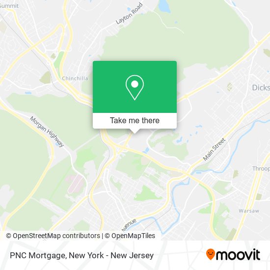 PNC Mortgage map