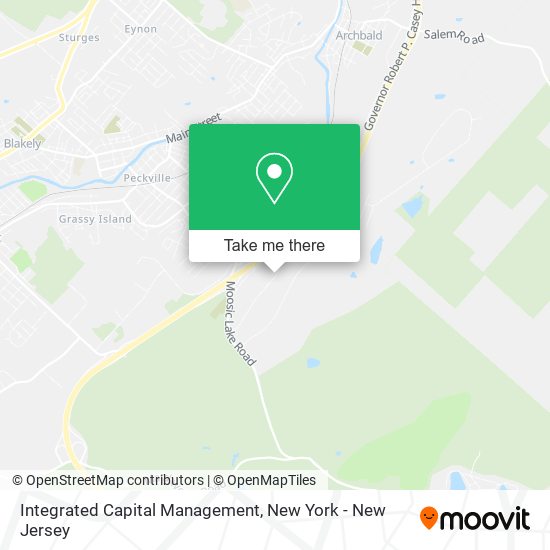 Integrated Capital Management map