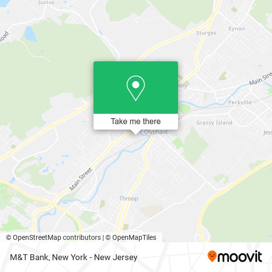 M&T Bank map