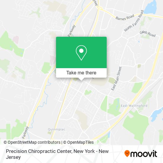 Mapa de Precision Chiropractic Center