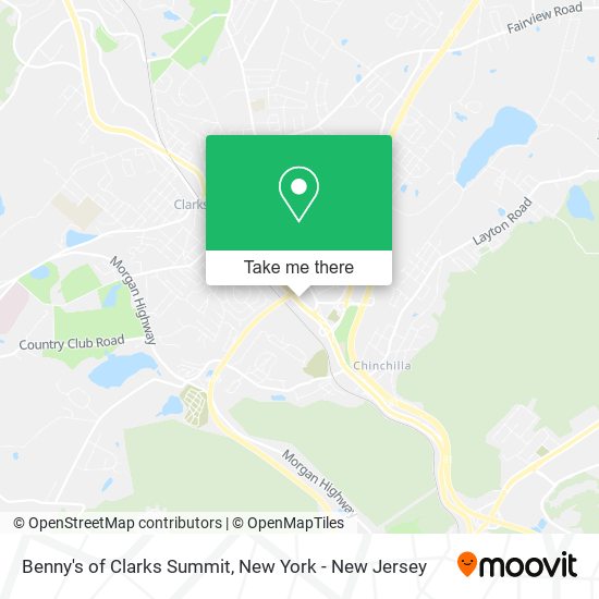 Mapa de Benny's of Clarks Summit