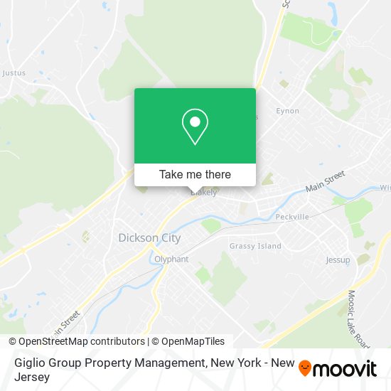 Giglio Group Property Management map