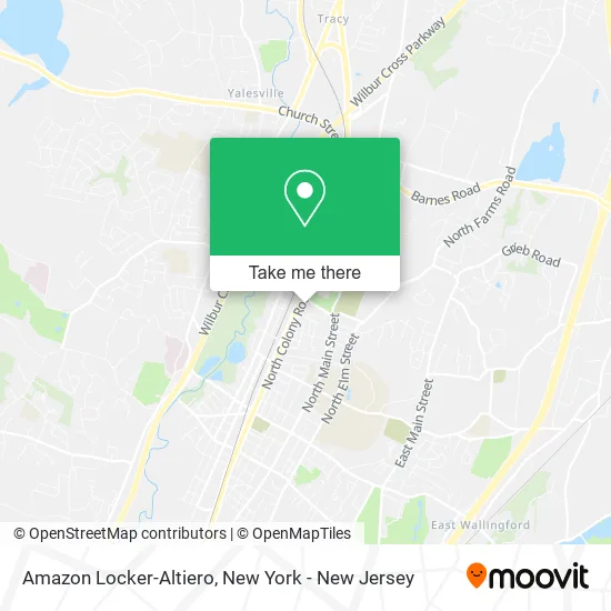 Amazon Locker-Altiero map