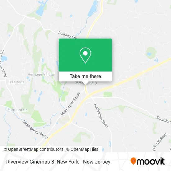 Riverview Cinemas 8 map