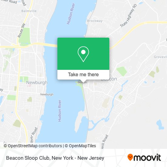 Beacon Sloop Club map