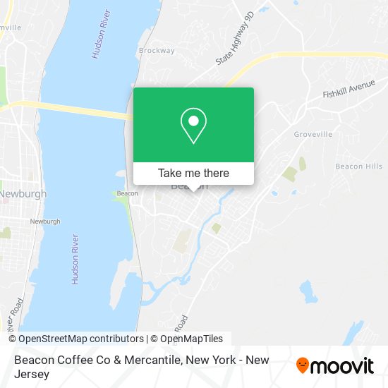 Mapa de Beacon Coffee Co & Mercantile