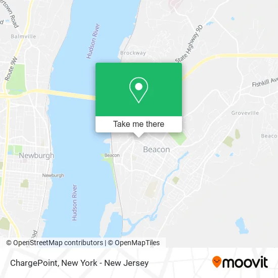 ChargePoint map