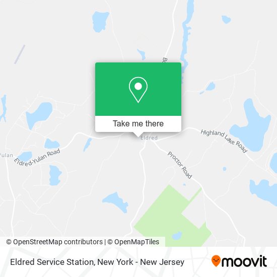 Mapa de Eldred Service Station