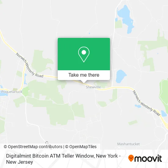 Digitalmint Bitcoin ATM Teller Window map