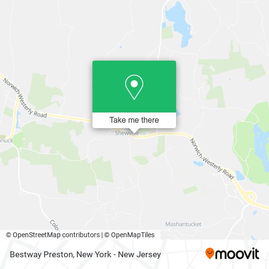 Mapa de Bestway Preston
