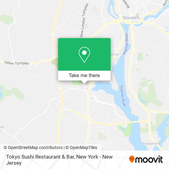 Mapa de Tokyo Sushi Restaurant & Bar