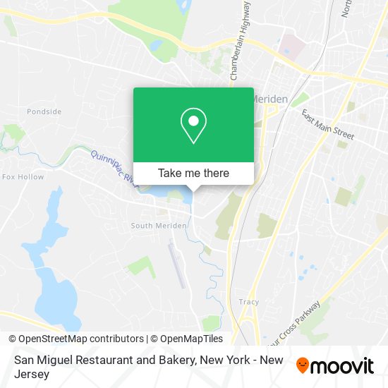 San Miguel Restaurant and Bakery map