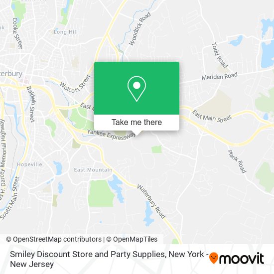 Mapa de Smiley Discount Store and Party Supplies