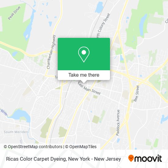 Ricas Color Carpet Dyeing map