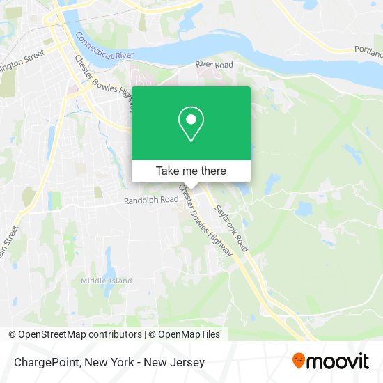 ChargePoint map