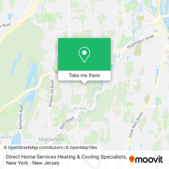 Direct Home Services Heating & Cooling Specialists map