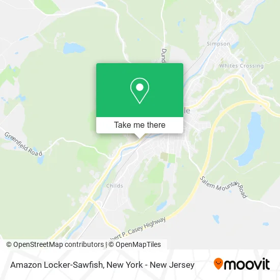 Amazon Locker-Sawfish map