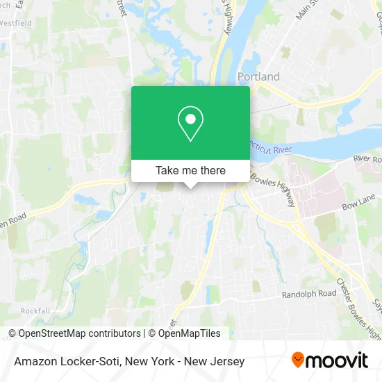 Amazon Locker-Soti map
