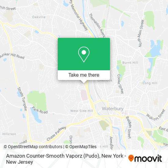 Amazon Counter-Smooth Vaporz (Pudo) map