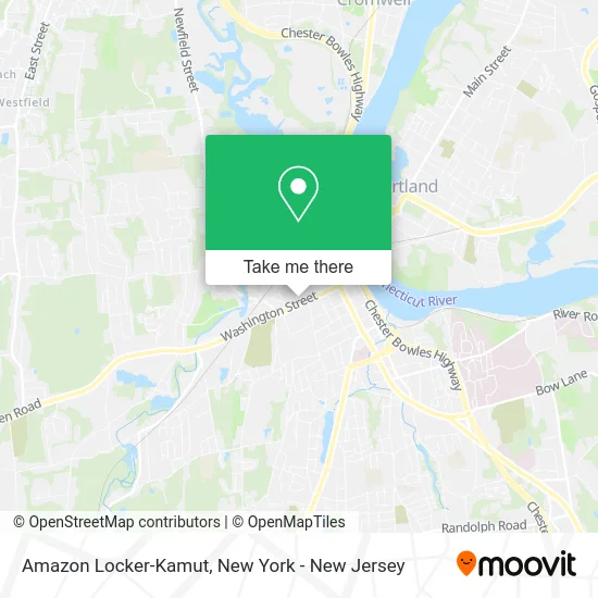 Amazon Locker-Kamut map