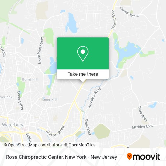 Rosa Chiropractic Center map