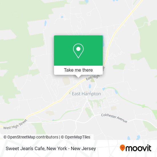 Mapa de Sweet Jean's Cafe