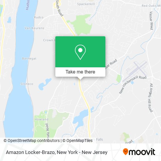 Amazon Locker-Brazo map