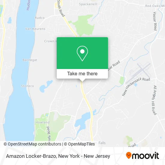 Amazon Locker-Brazo map