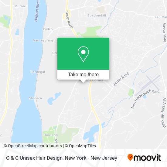Mapa de C & C Unisex Hair Design