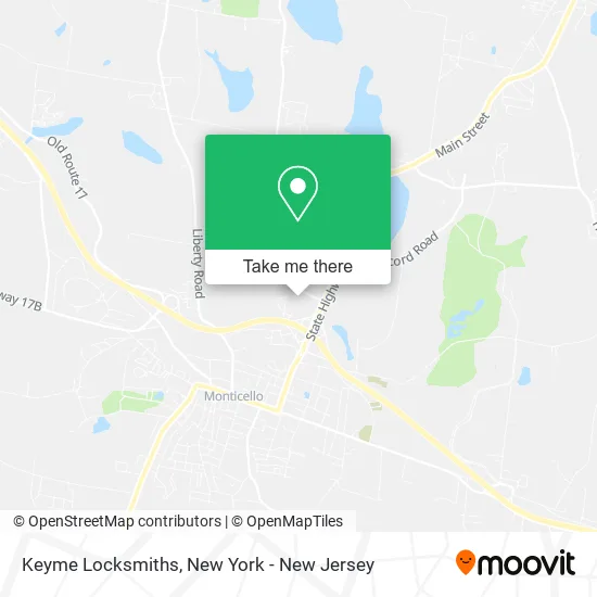 Keyme Locksmiths map