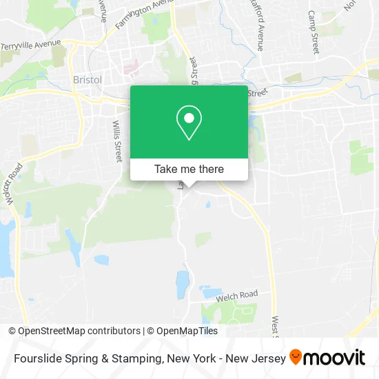 Fourslide Spring & Stamping map