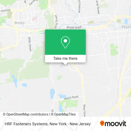 HRF Fasteners Systems map