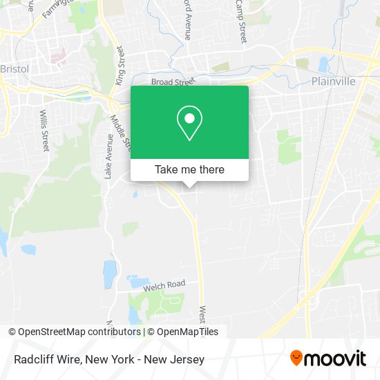 Mapa de Radcliff Wire