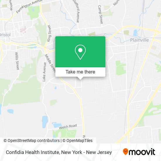 Mapa de Confidia Health Institute